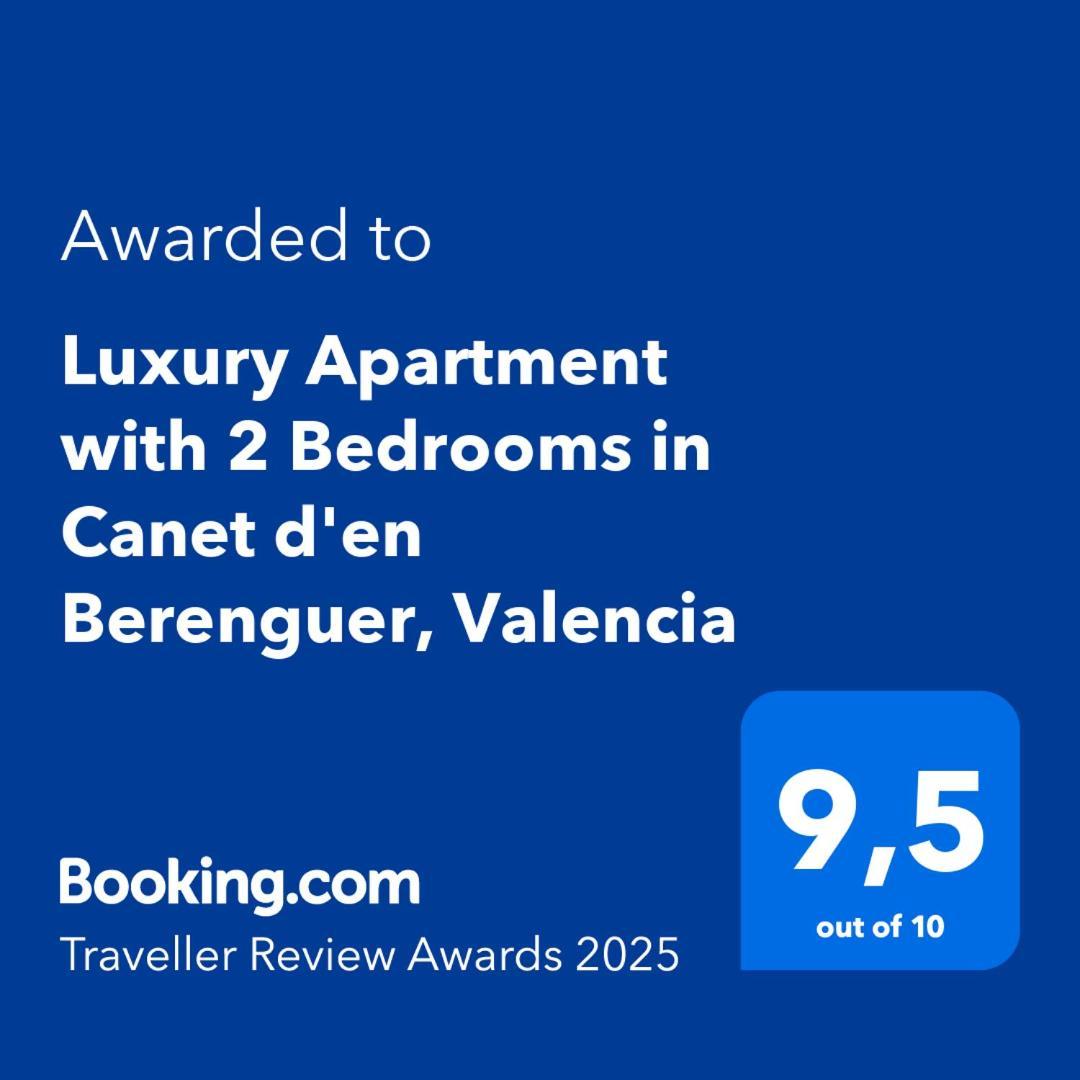 Luxury Apartment With 2 Bedrooms In Canet D'En Berenguer, Valencia Екстериор снимка
